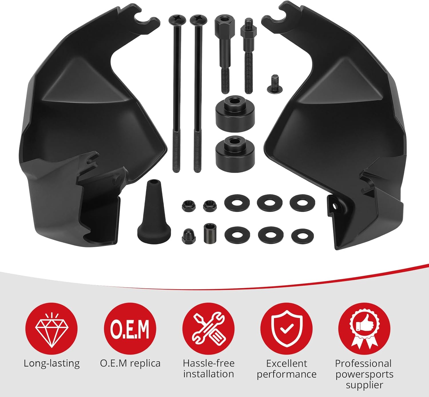 JAVIK Hand Guard Set for Suzuki V-Strom 650 DL650 2004-2011 O.E.M# 57300-27826-291