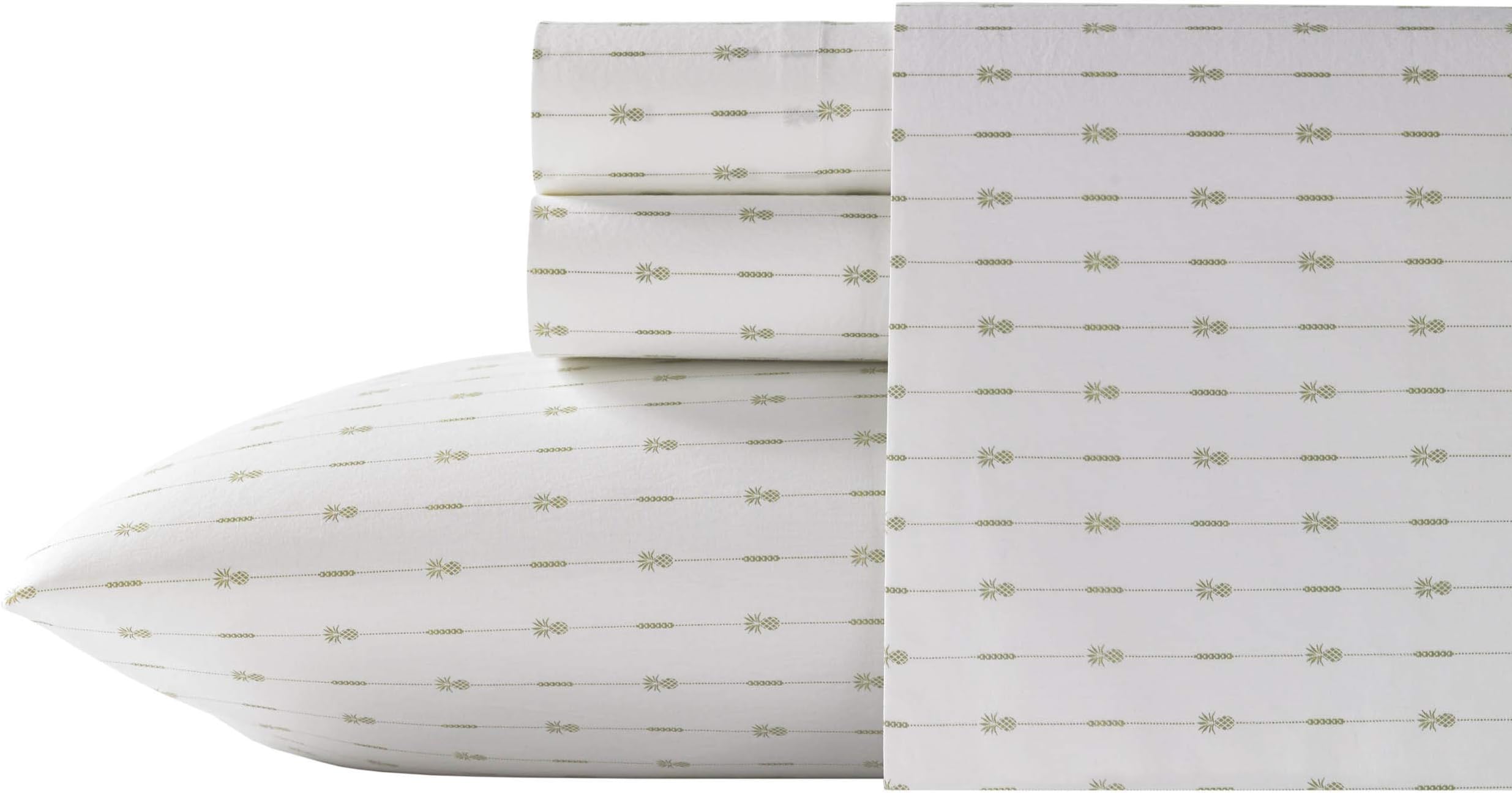 Tommy Bahama - California King Comforter Set, Soft Cotton Bedding with Matching Shams & Bedskirt, Tropical Home Decor (Nador Beige, California King) (OBS)