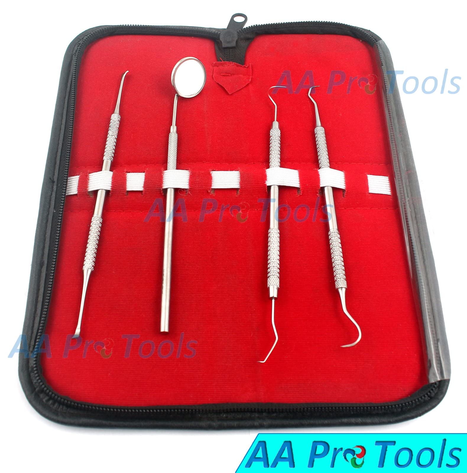 AAProTools Hygiene Kit-4 for Deep Teeth Cleaning-Professional Grade Dentist Approved