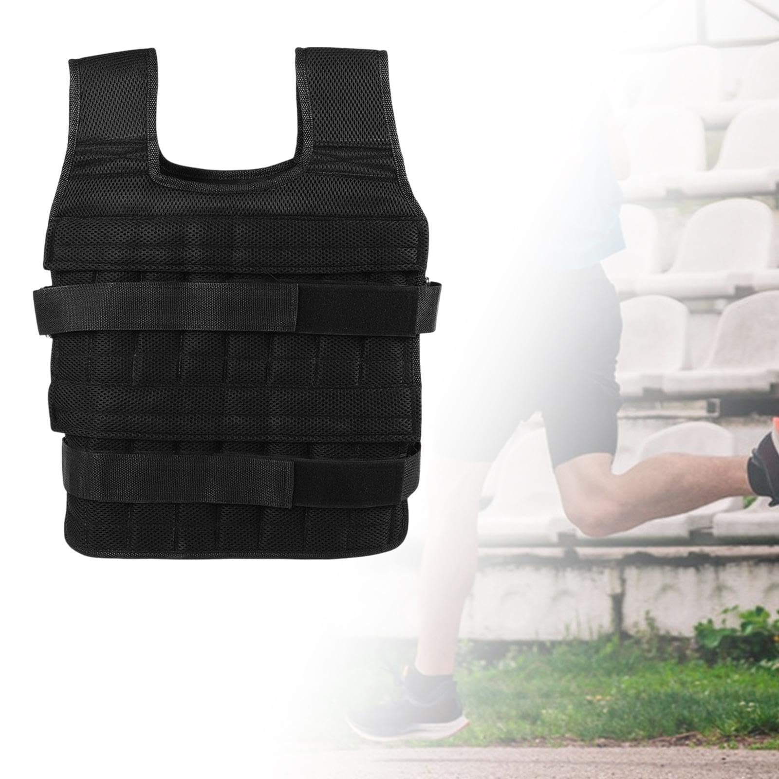 Chaleco Lastrado Ajustable para Hombres Y Mujeres con Correas Ergonómicas Malla Transpirable Y de Fijación Segura Adecuado para Entrenamiento