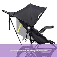 Vista 2 de Sistema de viaje para corredores Baby Trend Journey, Negro Estelar