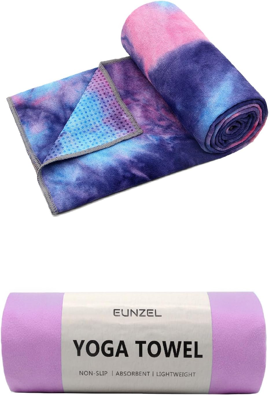 Yoga Towel Purple & Blue | Yoga Towel Purple (Bundle)