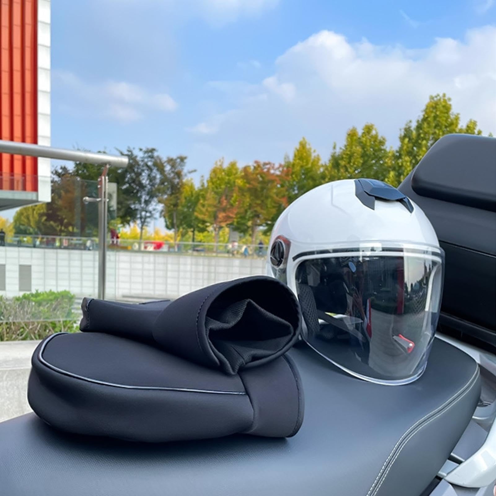 Mitaines de guidon - Manchons de moto coupe-vent, Chauffe-guidons de motoneige | Mitaines de guidon imperméables avec forme tridimensionnelle, mitaines résistantes aux intempéries pour moto d'équitati