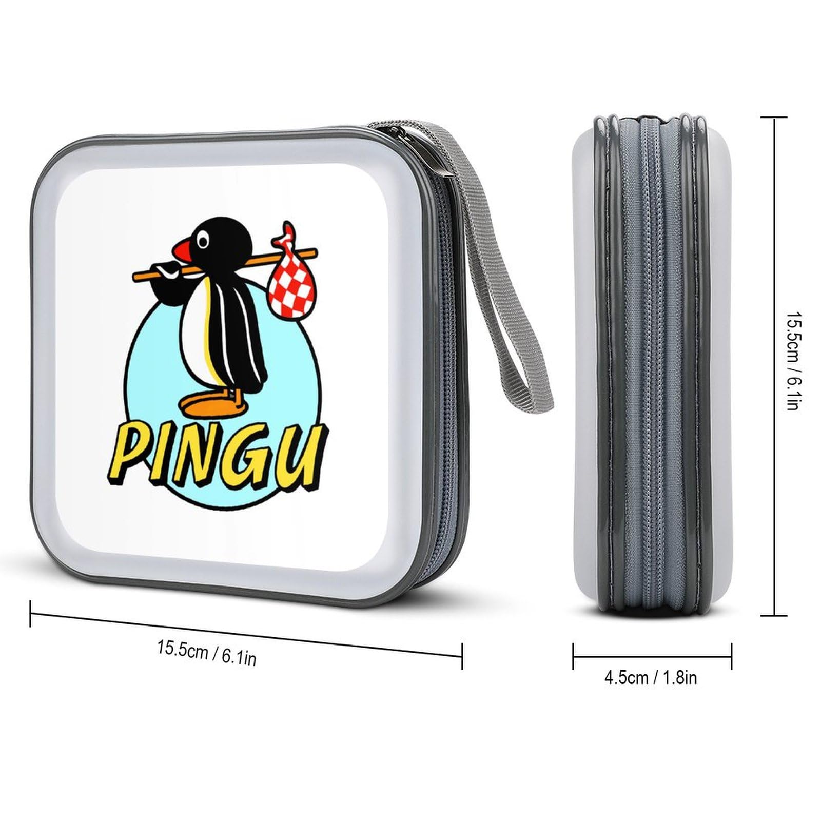Amazon.co.jp: CDケース ピングー キャラクター ペンギン DVDケース
