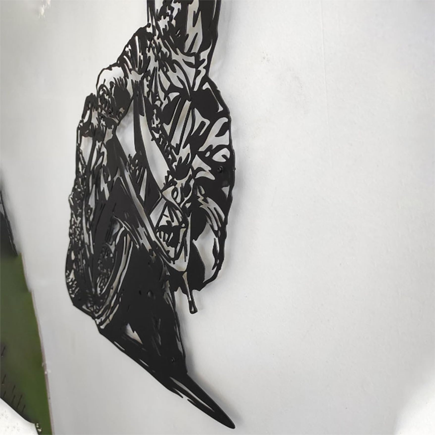 Amazon.co.jp: モダンなオートバイのメタルウォールアート、バイク