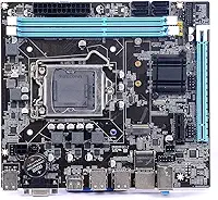 10/100/1000 Mbps Placa Mãe Lga1155 Chipset Intel H61 Socket I3/i5/17 16gb Usb (H61), CPUs Intel de 2-3 gerações