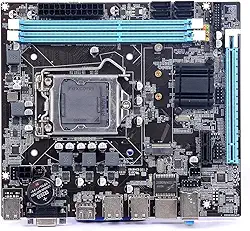 10/100/1000 Mbps Placa Mãe Lga1155 Chipset Intel H61 Socket I3/i5/17 16gb Usb (H61), CPUs Intel de 2-3 gerações