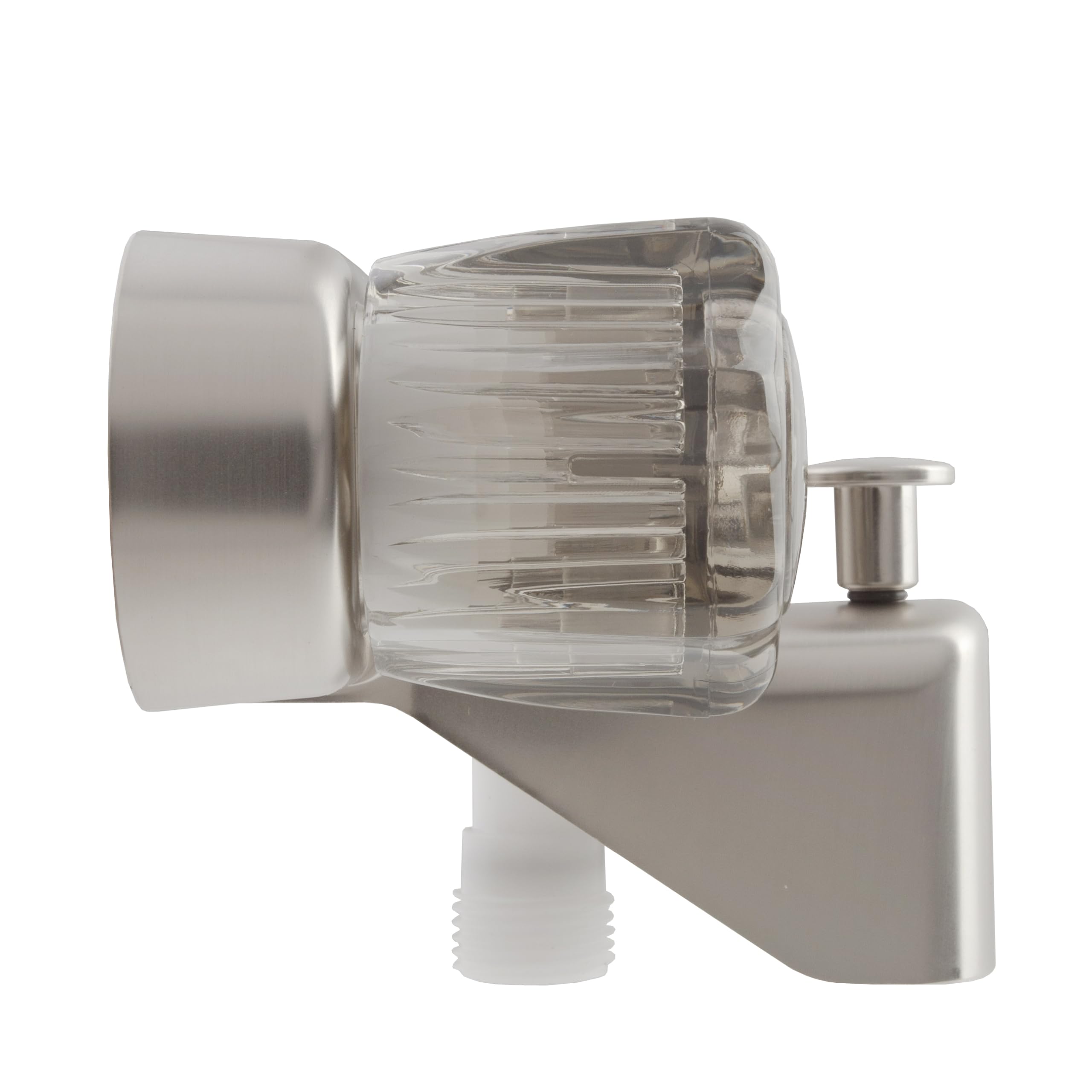 Dura Faucet - Grifo para bañera y ducha para vehículos recreativos, autocaravanas, remolque de viaje, etc., pomos acrílicos