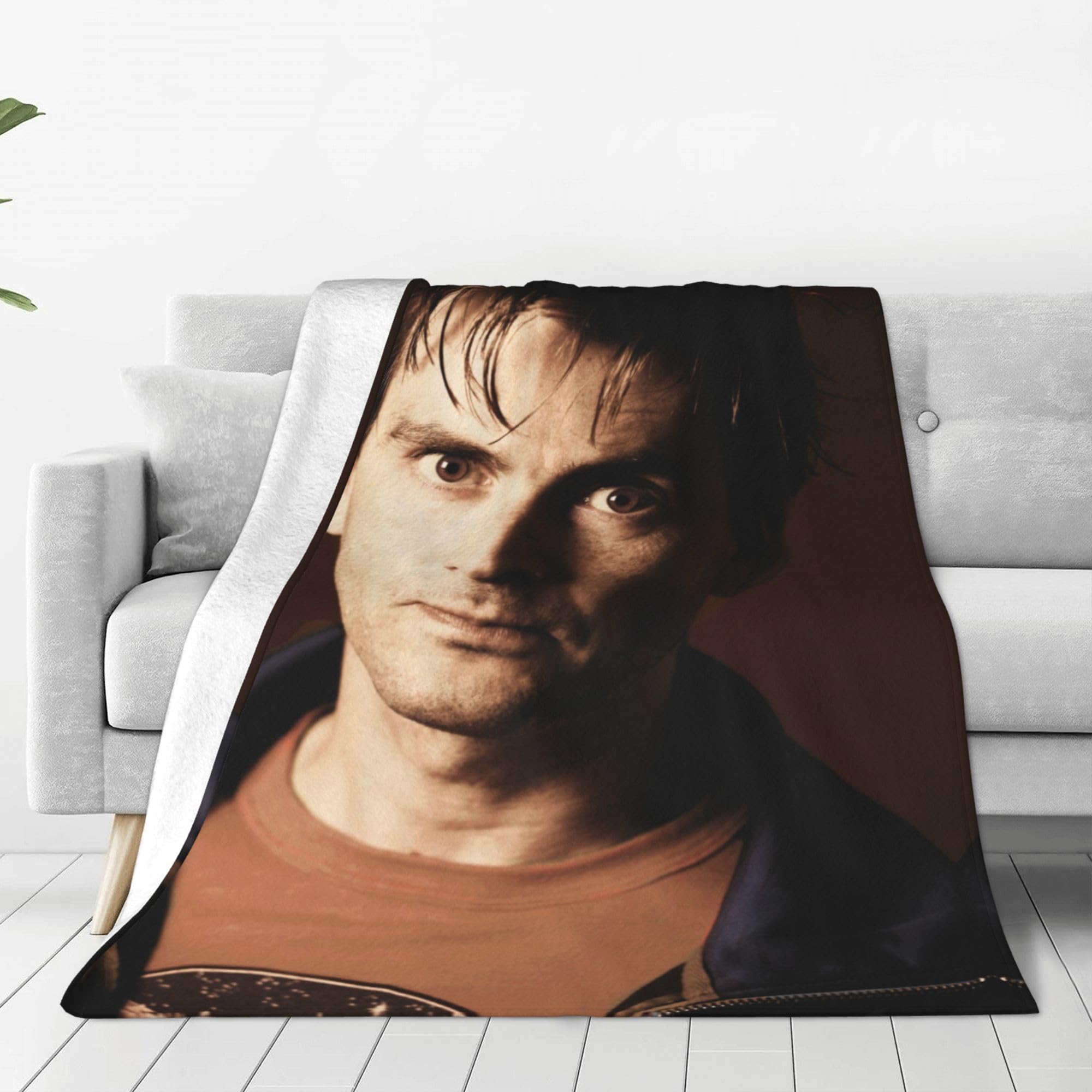 Ezkyztlw As Pic David Star Tennant Throw Blanket Comfort Design Home Decoration Blanket Perfect For Couch Sofa Or Travelling 60"X50"