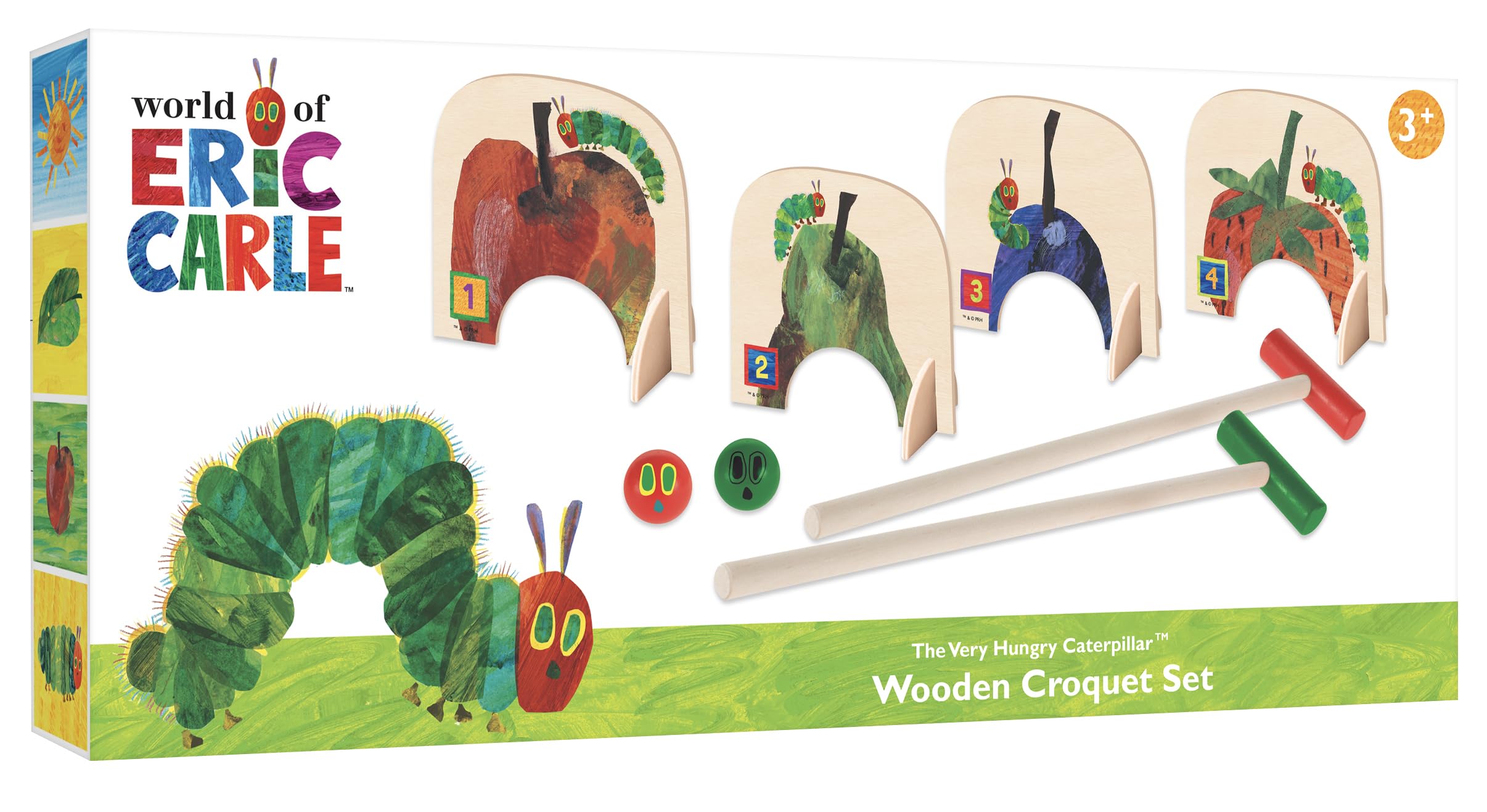 Very Hungry Caterpillar Wooden Croquet Set Children’s Outdoor Game Gift