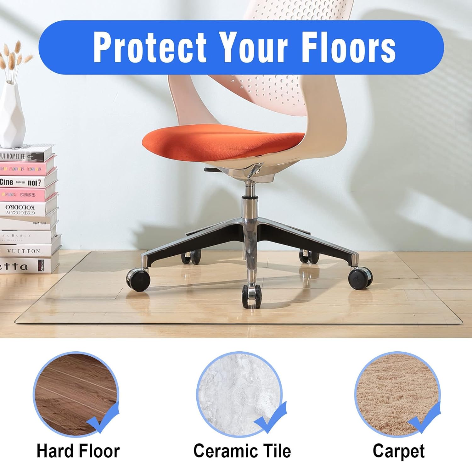 NeuType Glass Chair Mat Tempered Glass Bhutan Ubuy