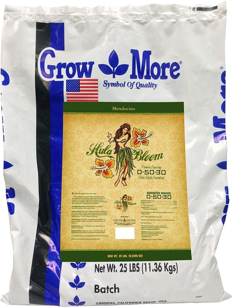 Grow More 7501 Mendocino Hula Bloom, 25-Pound