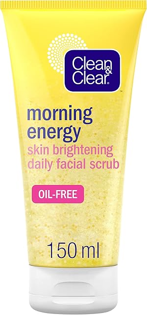 Clean & Clear Morning Energy Facial Scrub, 150ml