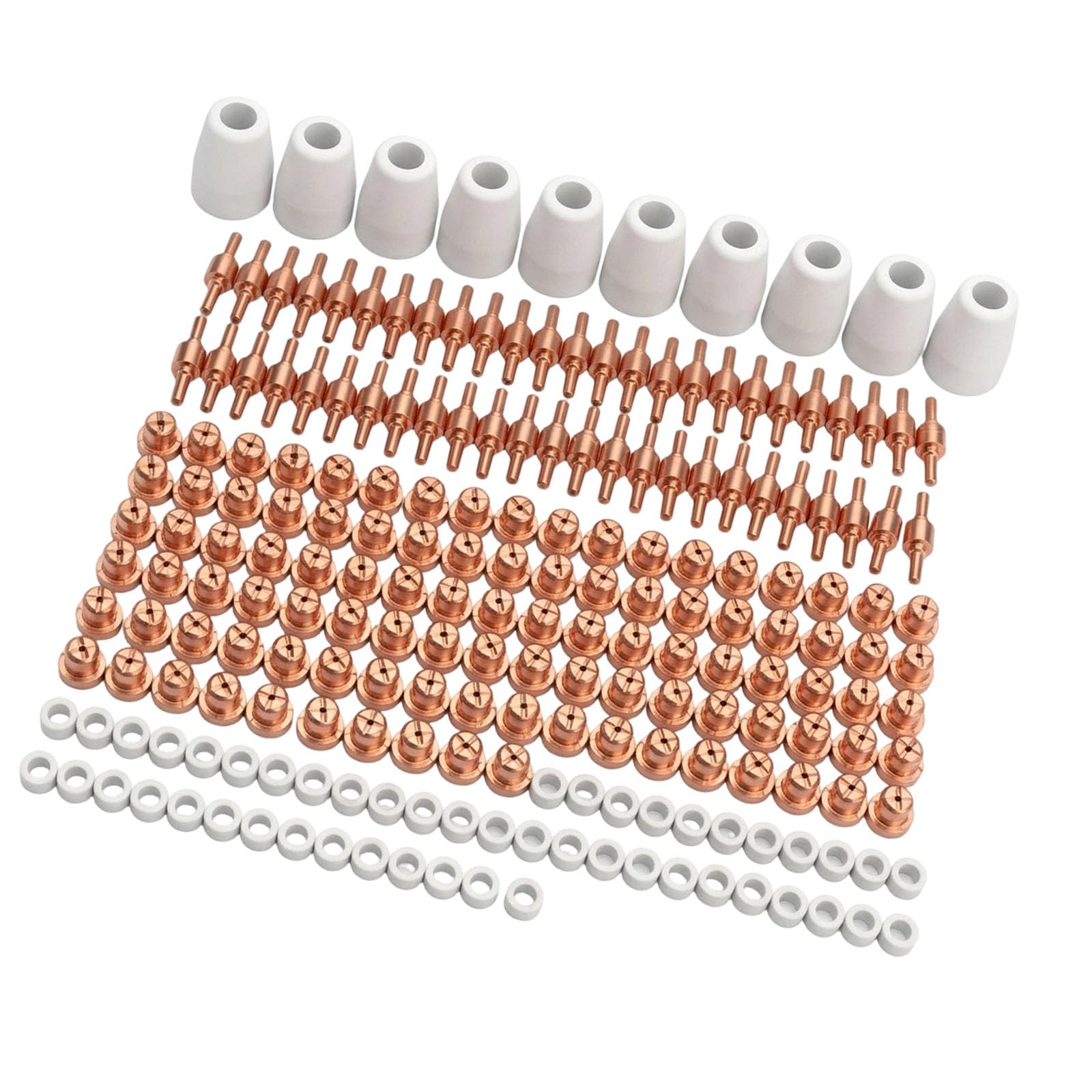 210 pz/set taglierina estesa elettrodo ugello tazza shunt per PT31 LG40 torce di taglio CUT40 / / CT312