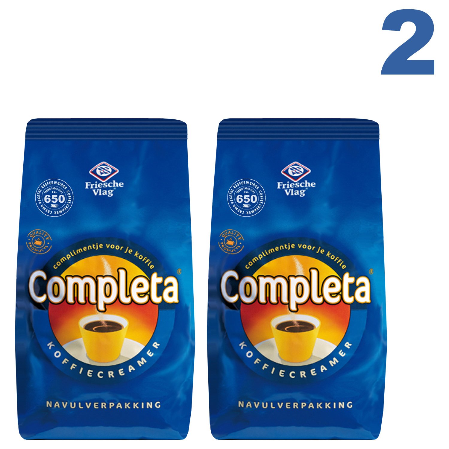 Com­ple­ta Kaffeeweisser, Kof­fie­crea­mer 2x 2kg (4kg) - Milchpulver