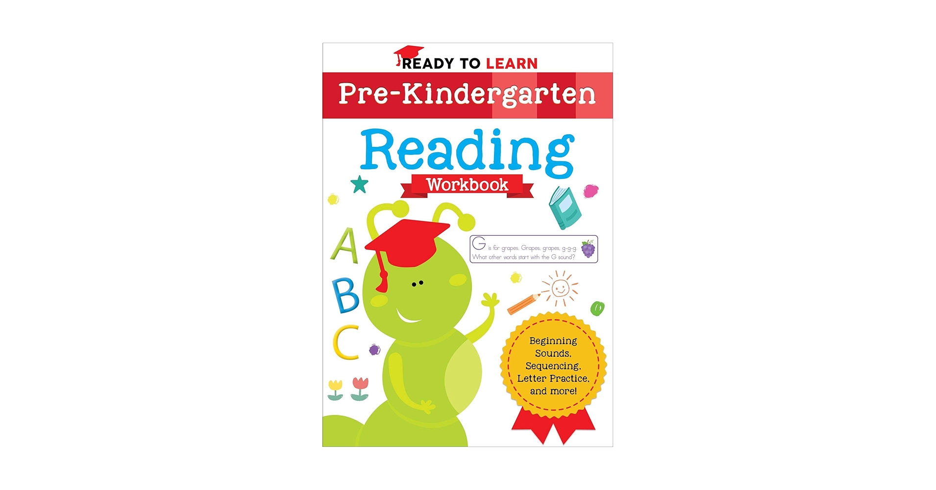 洋書 Learn to Read Pre-K Complete &amp; Kinderga Ready to Learn: Pre-Kindergarten Reading Workbook: Beginning