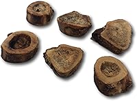 Vista 4 de Top Dog Chews - Huesos de perro con médula ósea, fabricados en los Estados Unidos, (6 rebanadas), fémur de ternera, masticables de larga duración