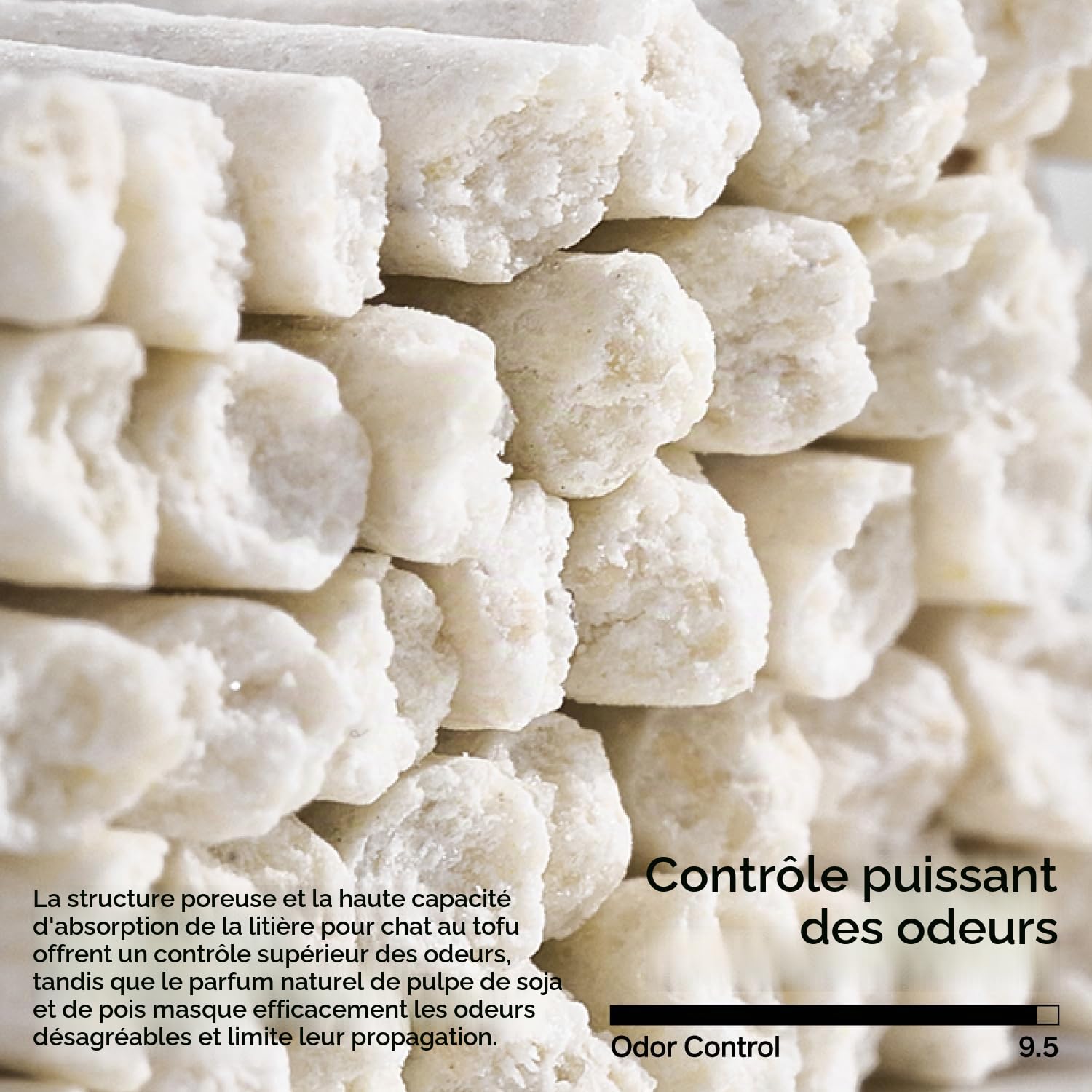 pidan Litiere Tofu pour Chats, Agglomerante, 4 x 2,4 kg - 24 L