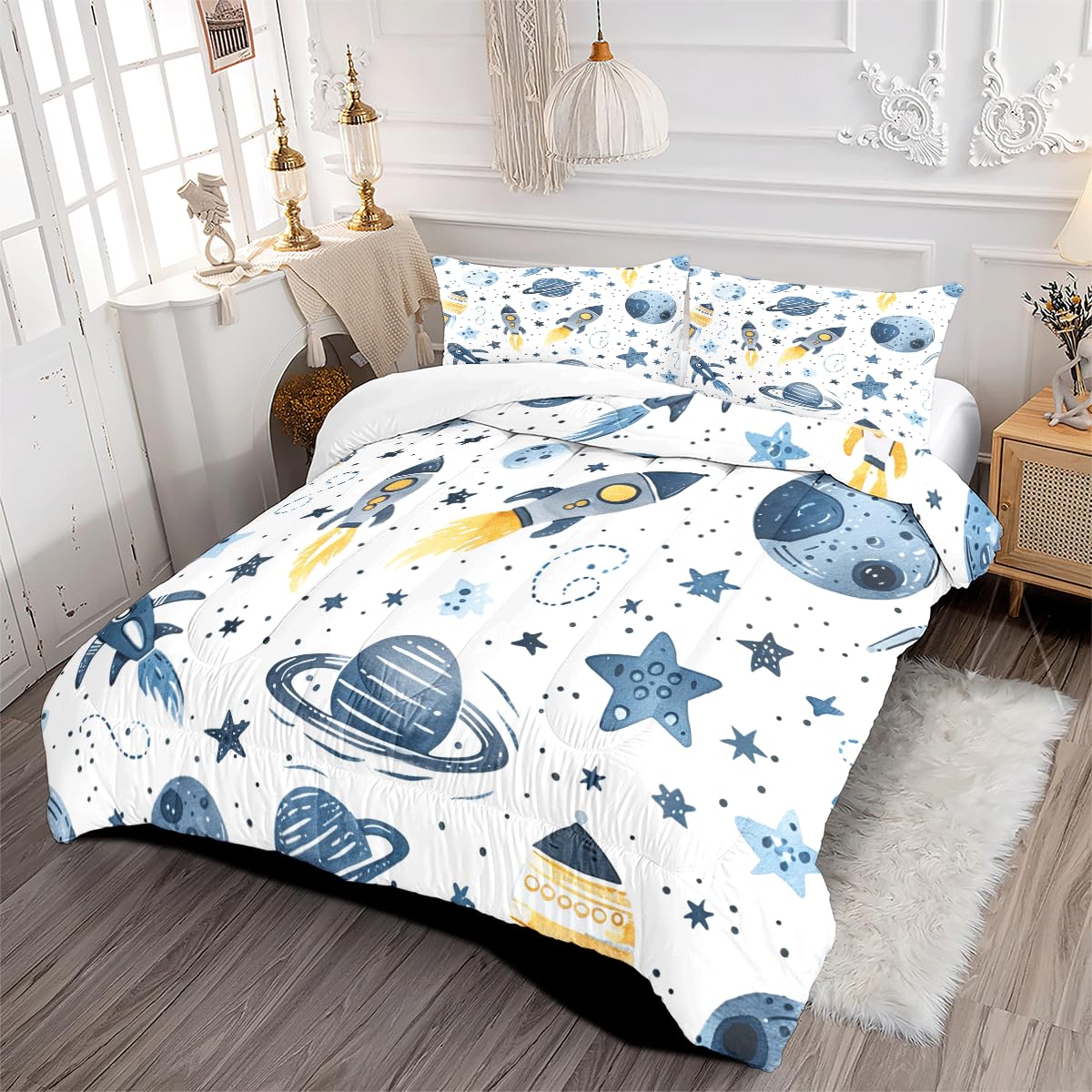 Edredon Individuales Niño Juego De Piezas De Funda Nu00f3rdica