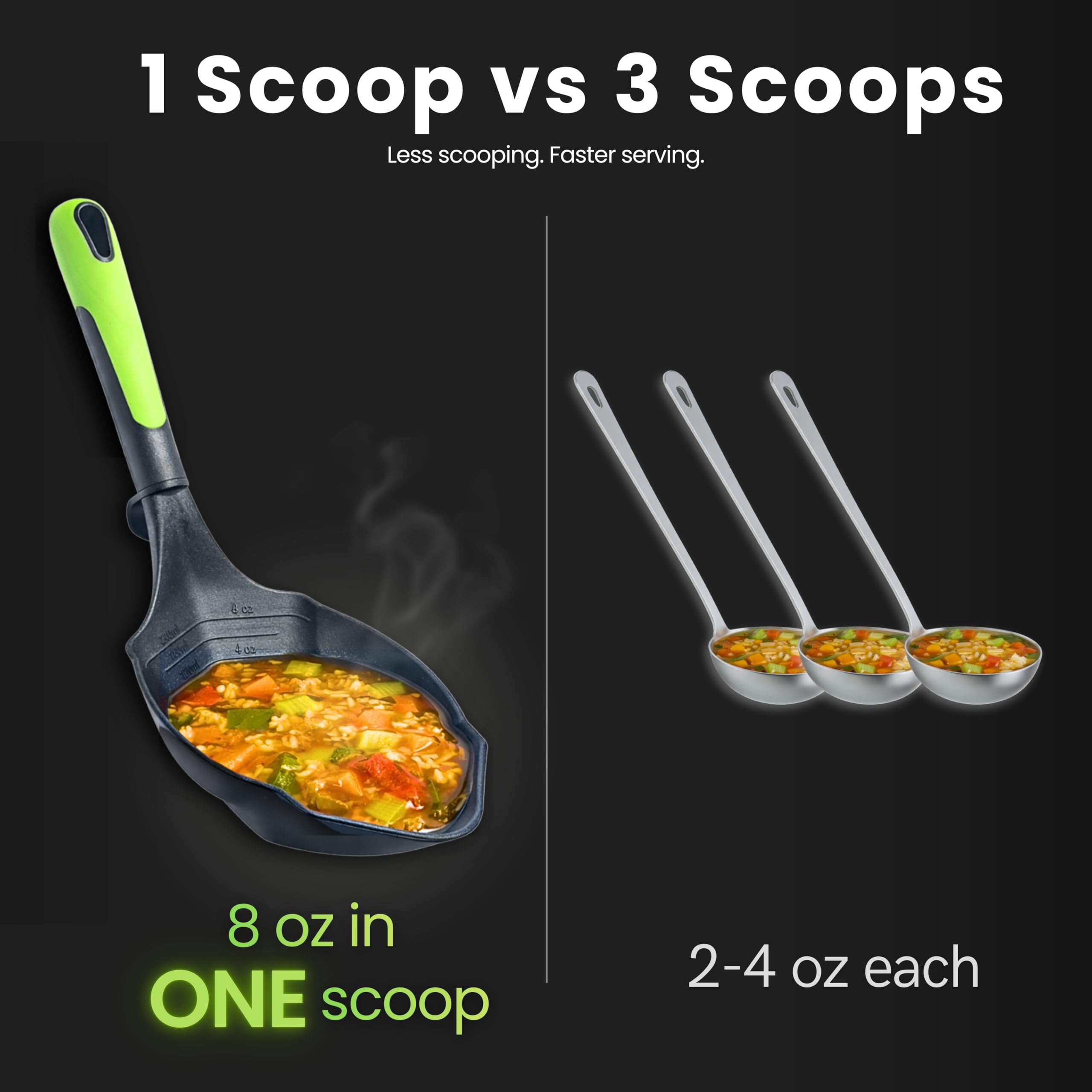 Supa Ant Soup Ladle - Heat Resistant & BPA-Free -3 Supa Ant Soup Ladle - Heat Resistant & BPA-Free -3