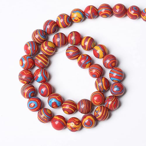 Miniatura 135 de 6mm 66pcs Natural White Porcelain Agates Stone Round Beads for Jewelry Making Spacer Loose Spacers Beads DIY Bracelets 15" Strand