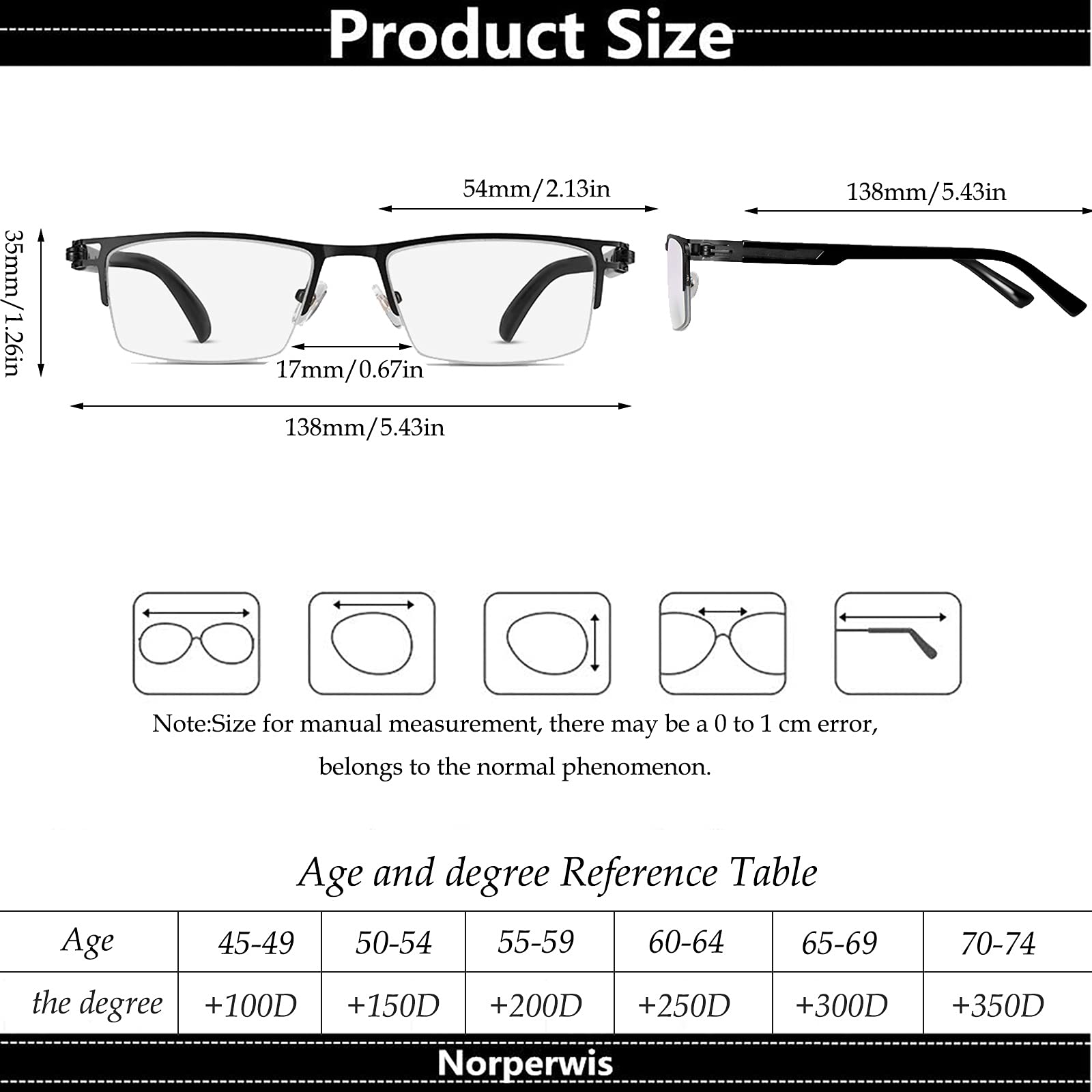 Gafas De Lectura para Hombres y Mujeres, Moda Gafas De Lectura con Luz Anti-Azul, Gafas de Lectura Graduadas Ultra Delgadas, Bisagras de Resorte +2,00