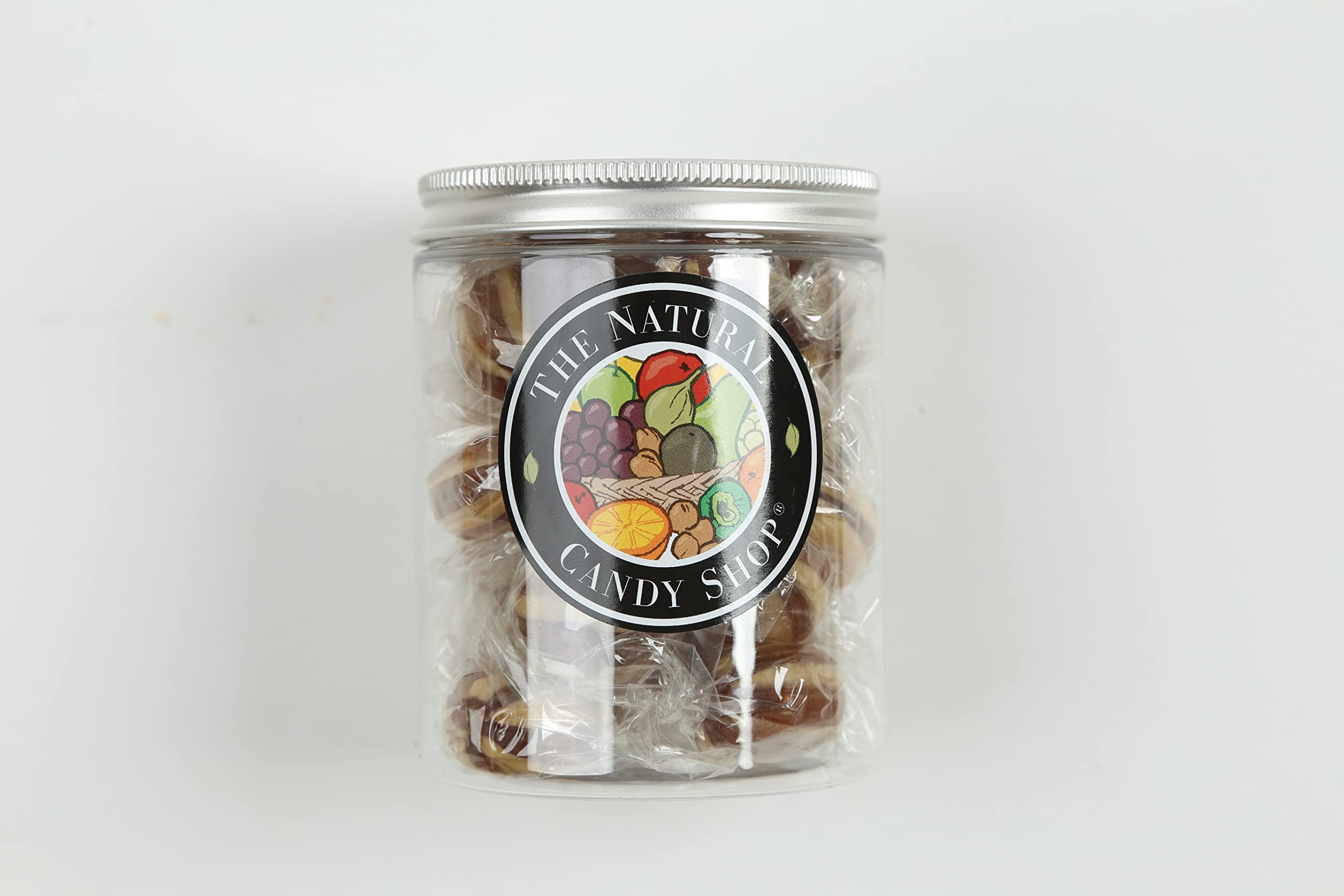 Natural Candy Shop, Natural Mint Humbugs Candy Jar 170g