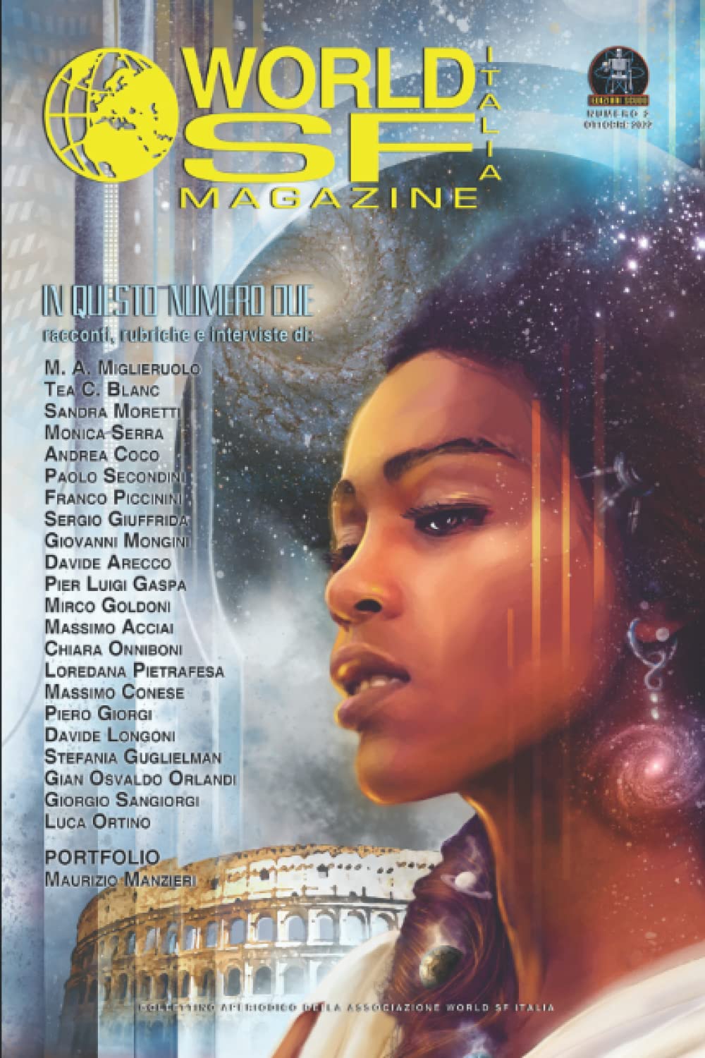 Cover of World SF Italia Magazine, numero 2