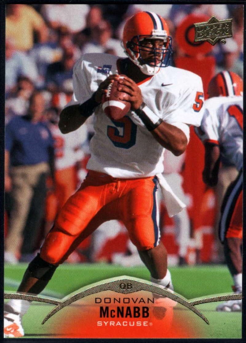 2015 Upper Deck #5 Donovan McNabb NM-MT Syracuse Orange Official College Football Card