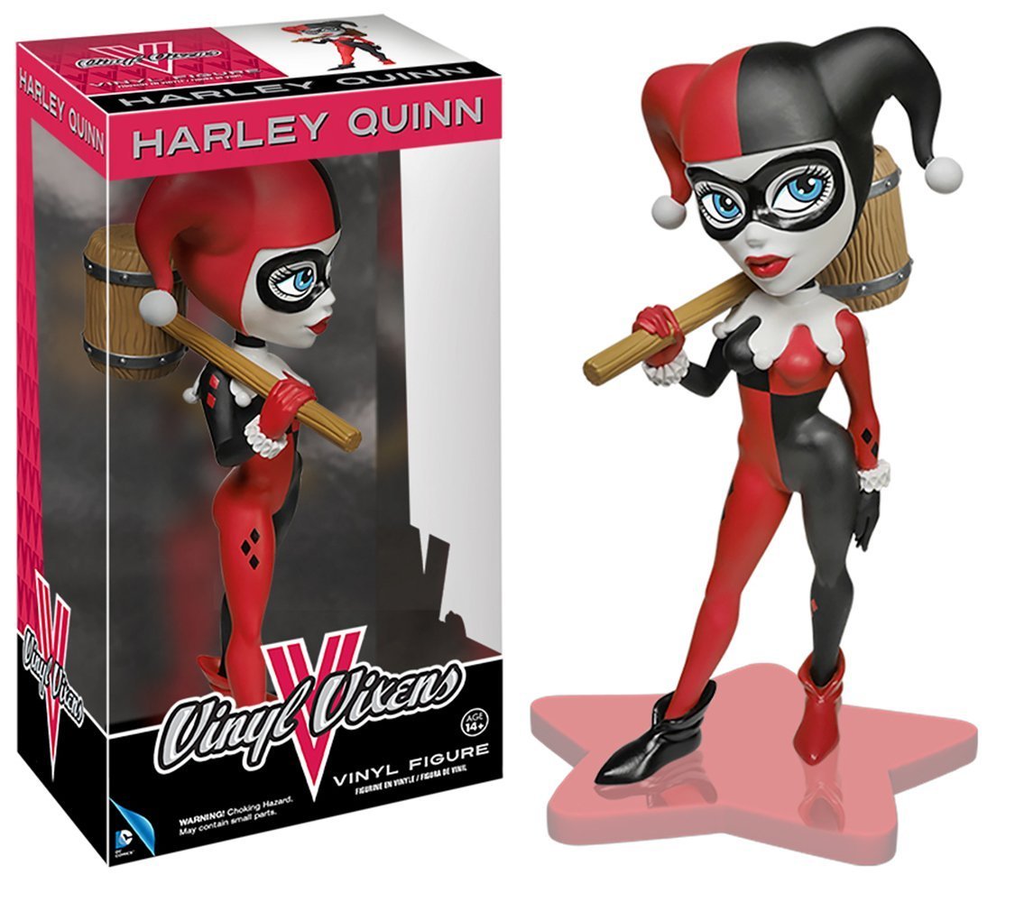 Amazon.com: Funko Vinyl Vixens: Classic DC - Harley Quinn Action