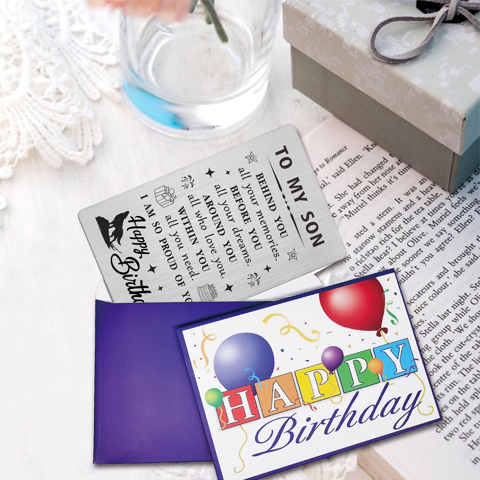 Tarjeta De Cumpleaños Para Mi Hijo