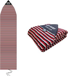 UPSURF 5'8"/5'10"/6'0"/6'6"Surfnoard Sock Cover-Long Board Sock Cover Light Protective Bag for Your Surf Board