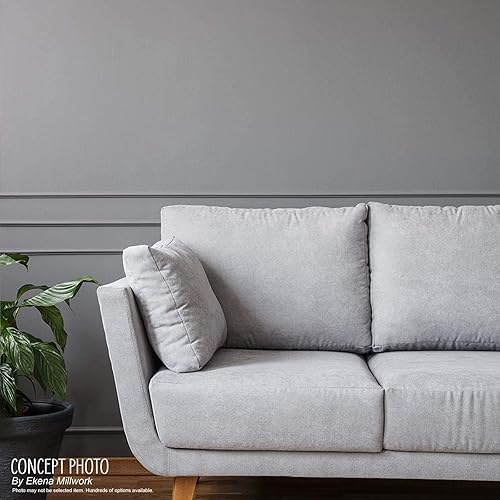 Miniatura 6 de Ekena Millwork PML05X34ST-CASE-12 Stockport Marcos premoldeados (paquete de 12) Panel Moldeado, 4 58"W x 34"H, imprimado