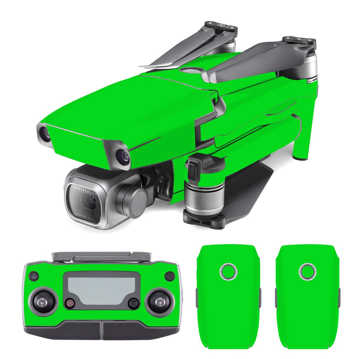 SopiGuard 3M Neon Green Vinyl Sticker Skin for DJI Mavic 2 Pro/Zoom