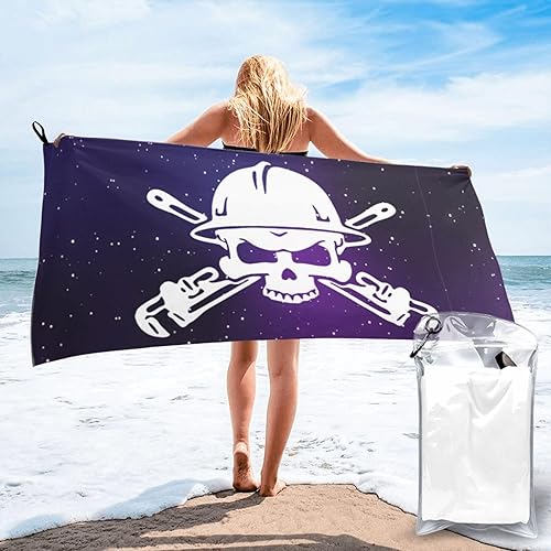 Pipefitter Bath Towel Quick Dry Highly Absorbent 31.5×63in