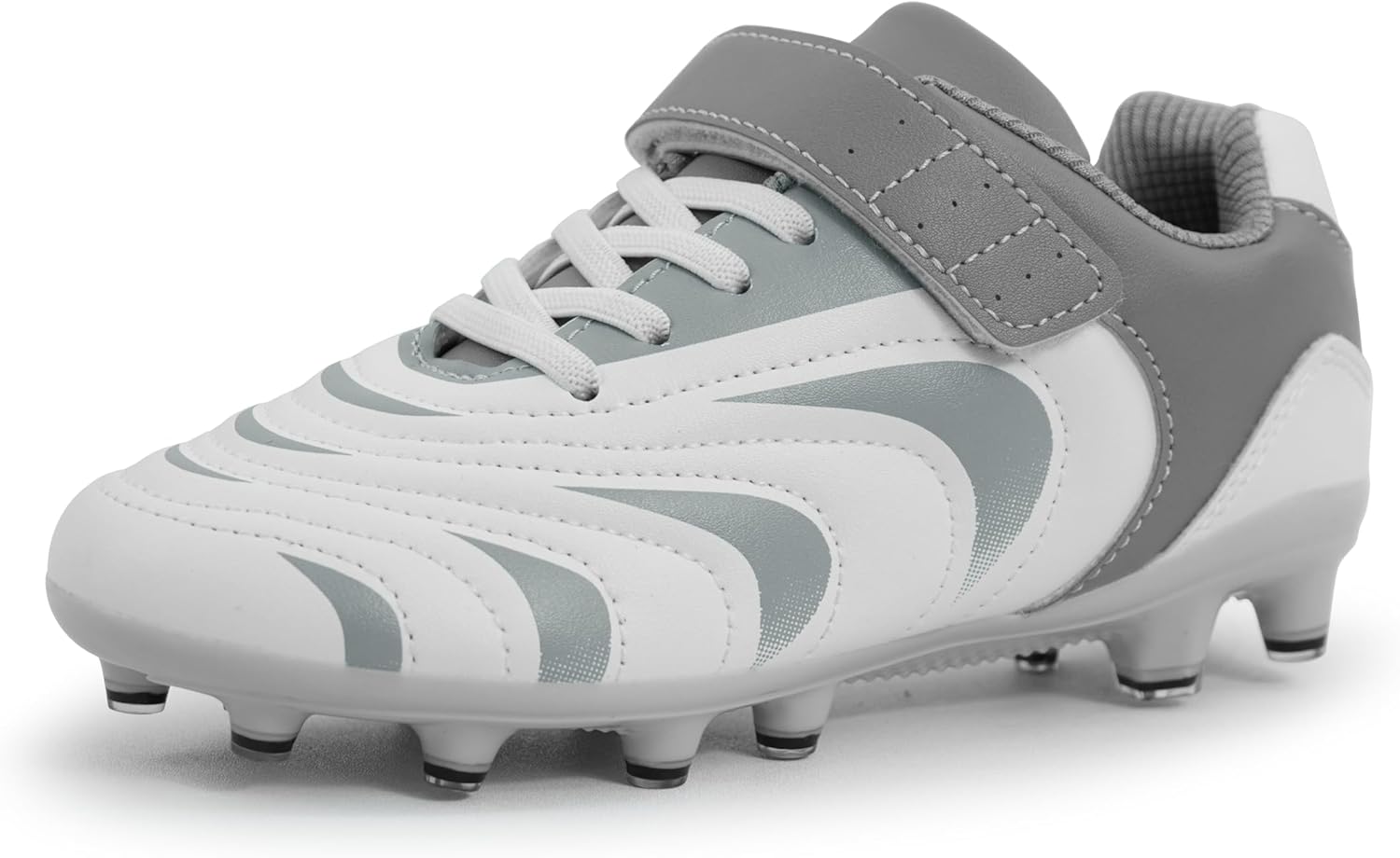 BomKinta Unisex-Child Soccer Cleats - Kids Football Shoes - FG Athletic Outdoor for Boys Girls