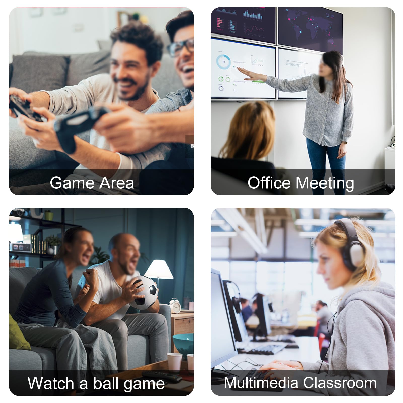 HDMI-Umschalter, 8K/60 Hz, 4K/120 Hz HDMI-Splitter, 3-in-1-Ausgang, HDMI-Umschalter, Unterstützt HDCP 2.3, LPCM7.1, DTS-HD, Dolby-True HD, DTS-X, Dolby Atoms