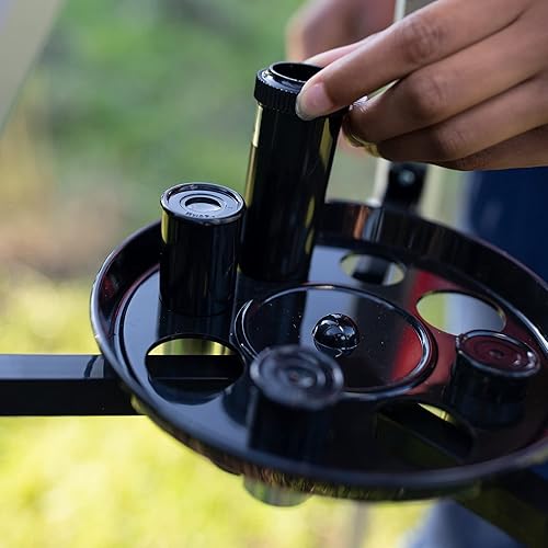 Miniatura 4 de Educational Insights GeoSafari - Telescopio refractor Omega, telescopio portátil para niños, adolescentes y adultos, ver planetas, herramientas de