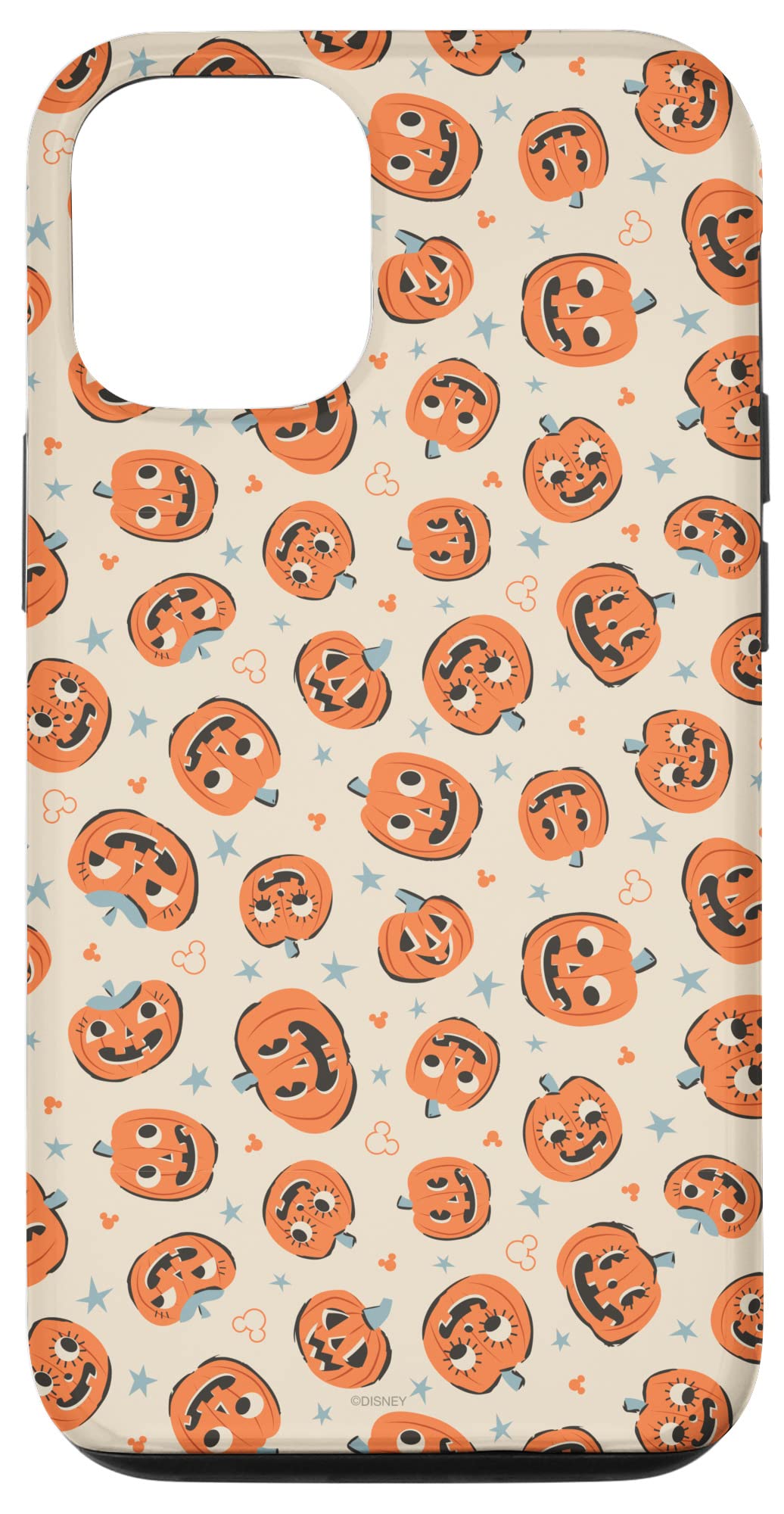 Coque iPhone 12 Disney Mickey Mouse motif citrouille imprimé Halloween antichoc