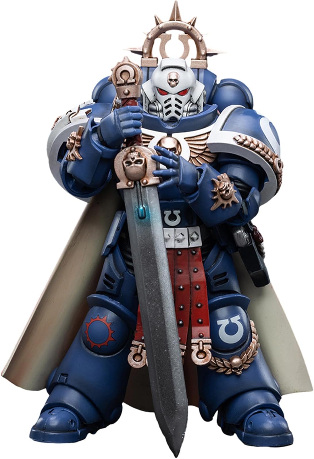JOYTOY JT3297 Warhammer 40K The Ultramarines, Ultramarines Primaris Captain 1/18 Action Figures Model