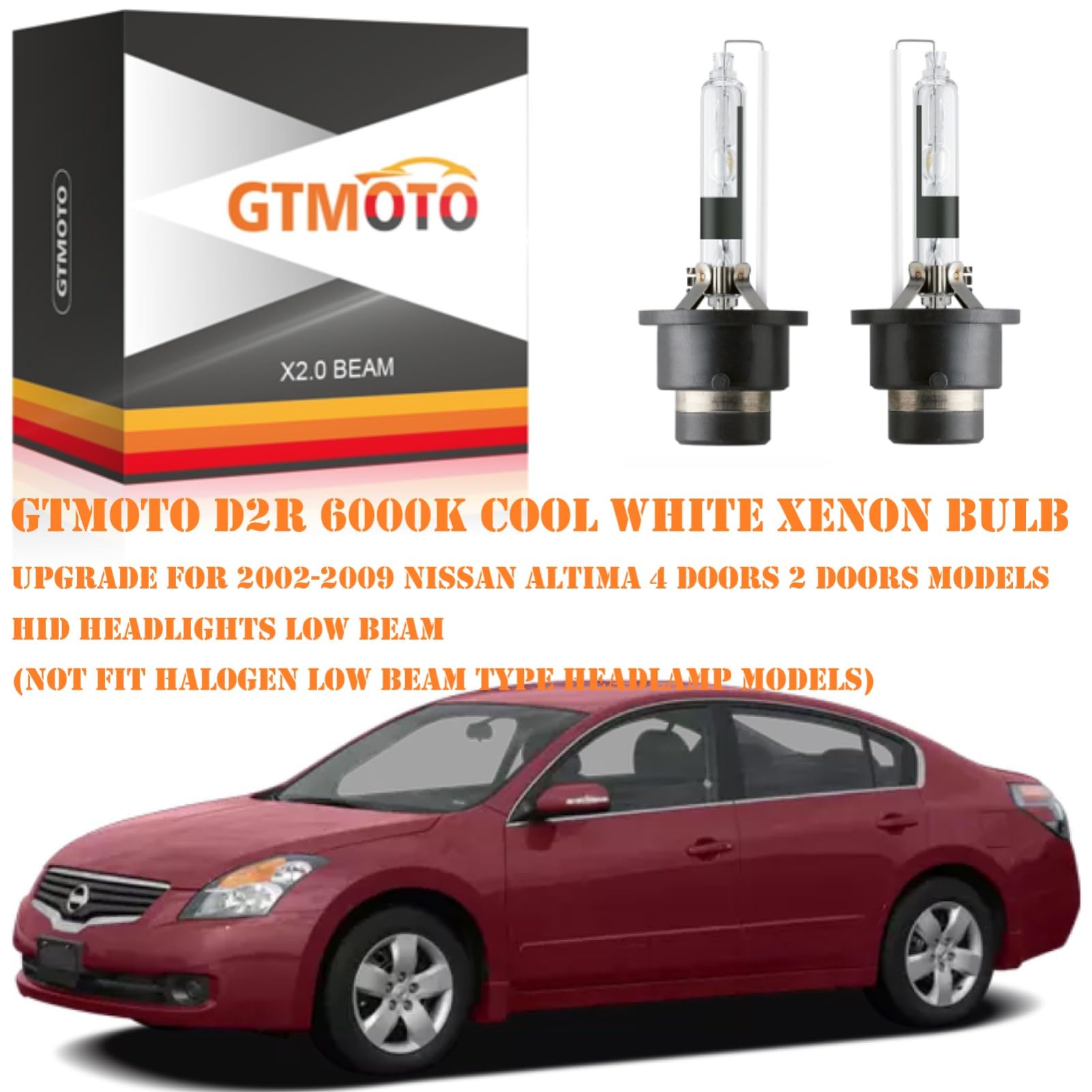 Amazon.com: GTMOTO D2R Xenon Bulbs for Nissan Rogue Altima 350Z Amazon.com: GTMOTO D2R Xenon Bulbs for Nissan Rogue Altima 350Z