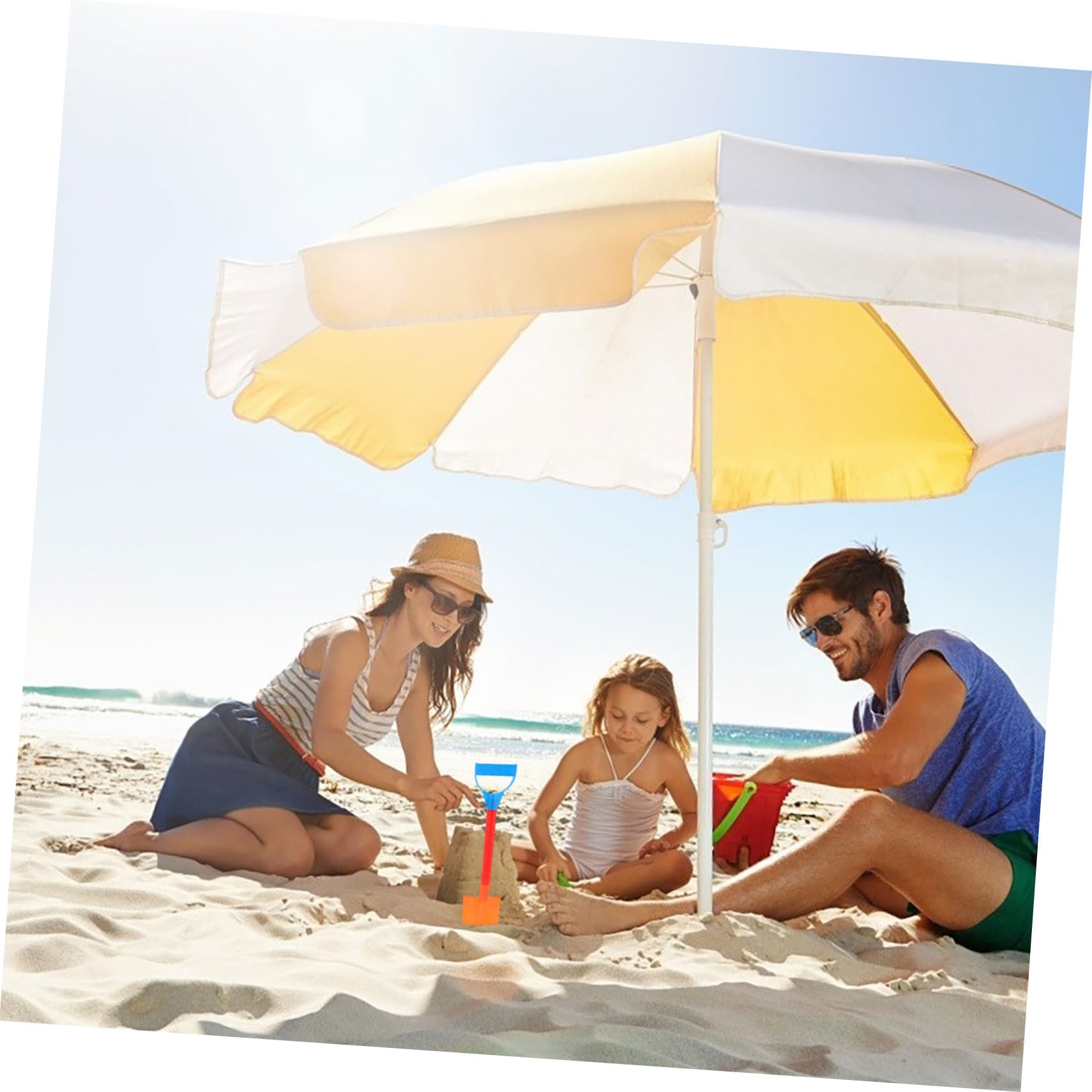 IMIKEYA 3Pcs Sand Shovel for Random Color Material for Beach Play Comfortable Winter Fun Random Color