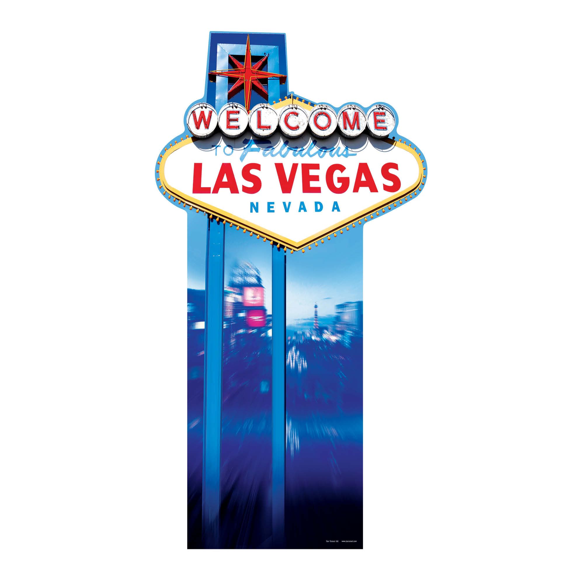Star Cutouts Cut Out of Vegas Sign
