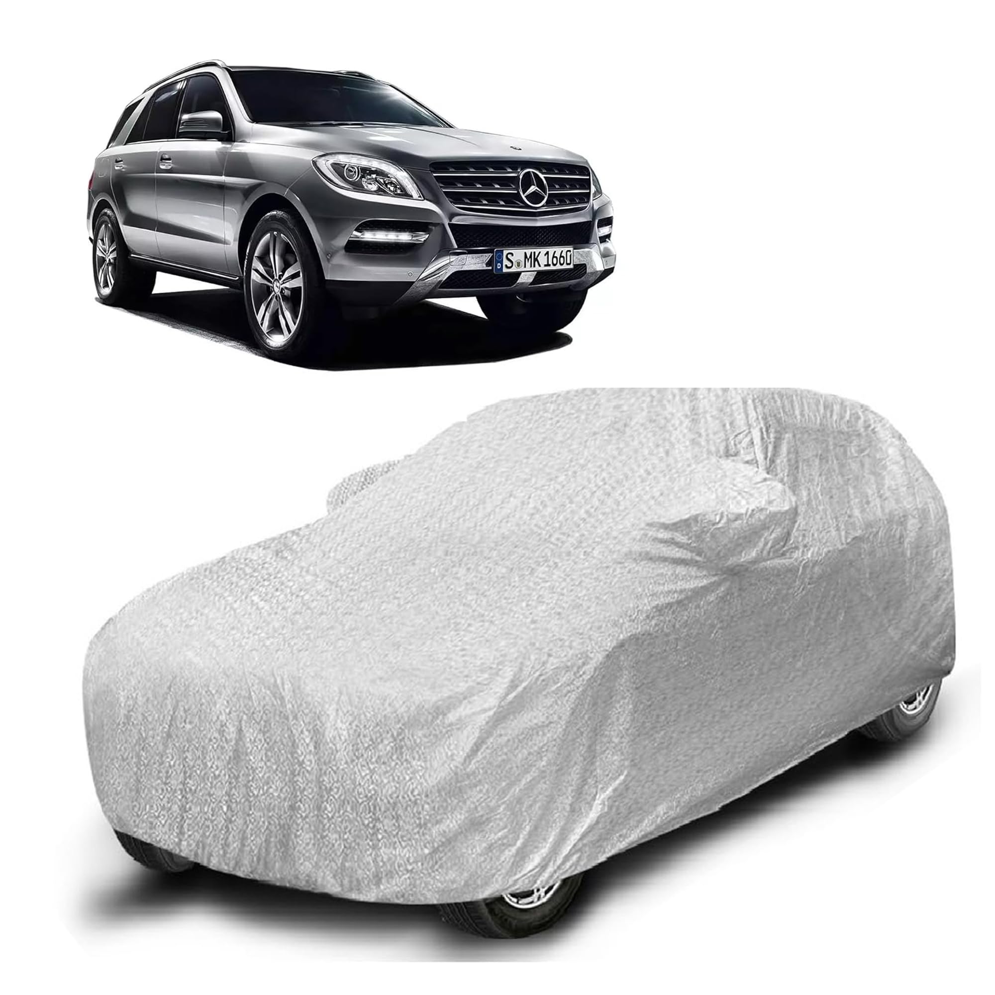 Sulfar 100% Waterproof Car Body Cover Compatible at ₹429 (88% Off) – Amazon