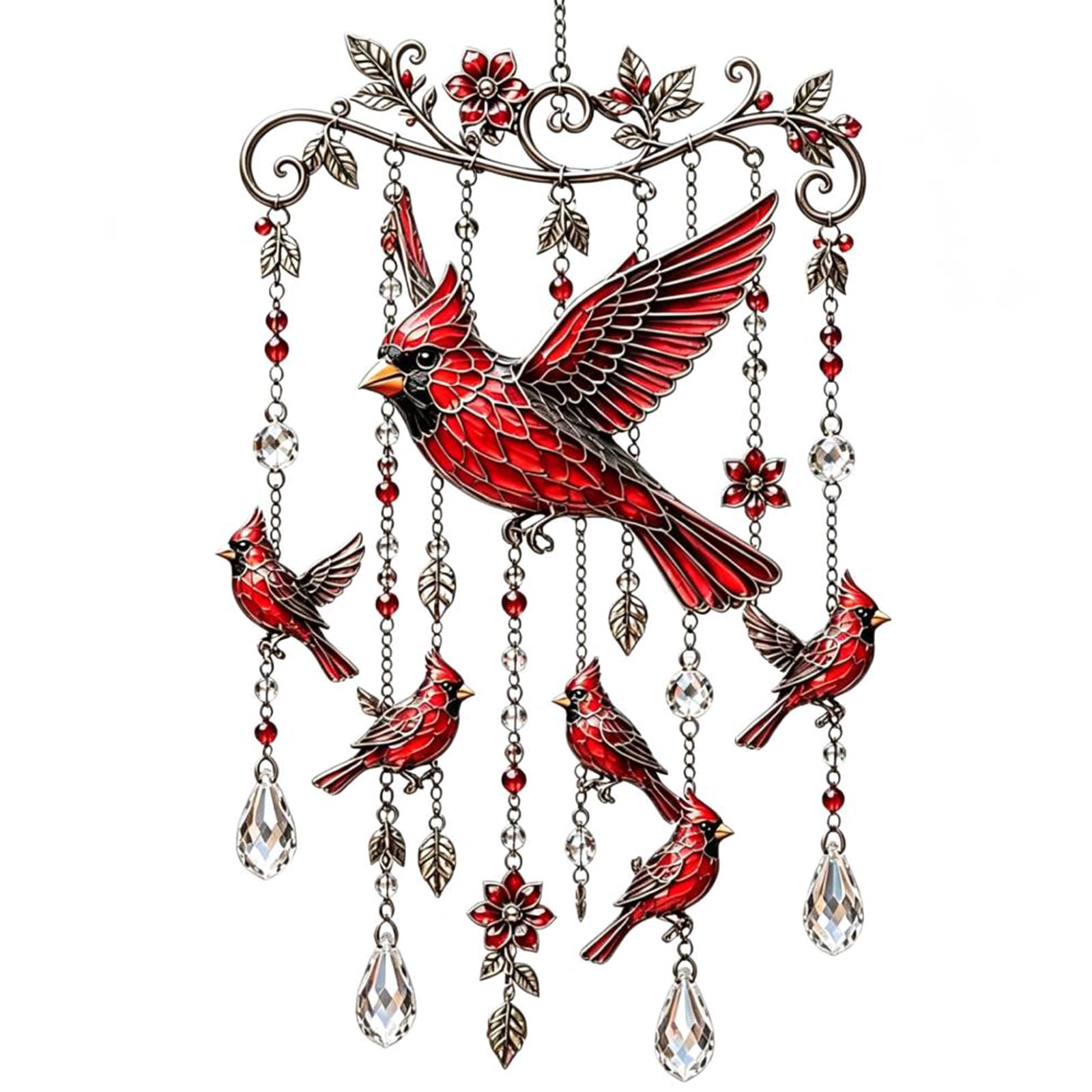 Creative Bird Wind Chime Melodic Soothing Tone & Exquisite Craftsmanship