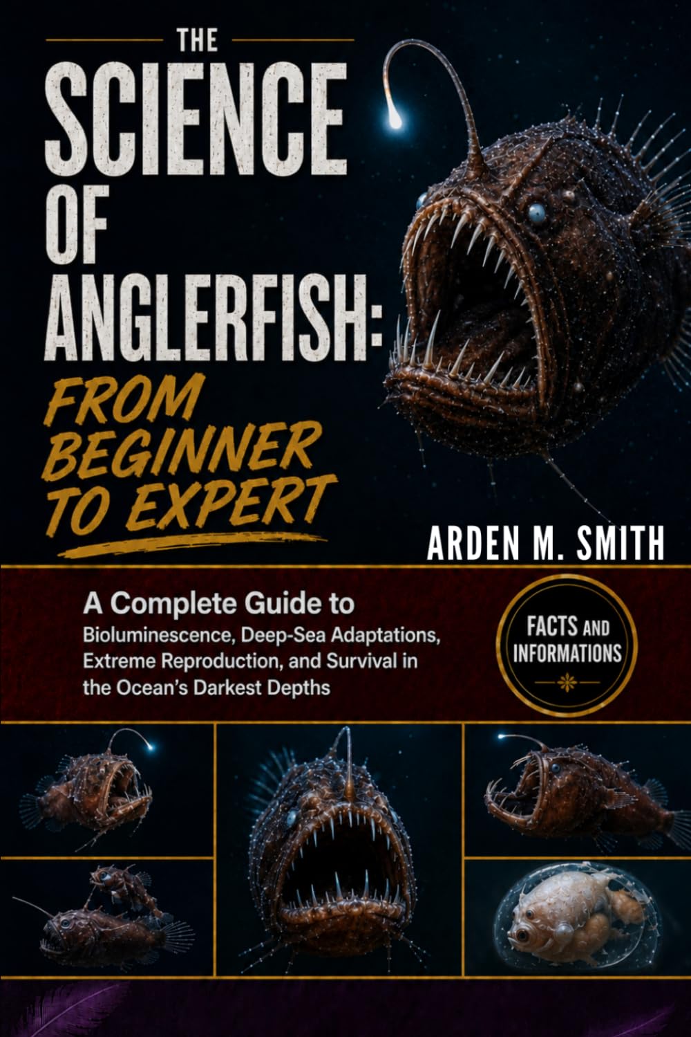 THE SCIENCE OF ANGLERFISH: FROM BEGINNER TO EXPERT: A Complete Guide to Bioluminescence, Deep-Sea Adaptations, Extreme Reproduction, and Survival in the Ocean’s Darkest Depths