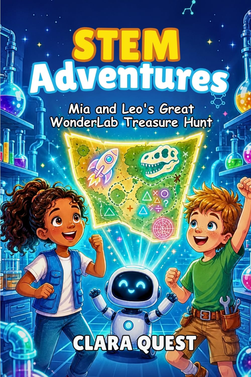 STEM Adventures: Mia and Leo's Great WonderLab Treasure Hunt