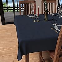 Soleil d'ocre Luxury Tovaglia Anti Macchia, Blu