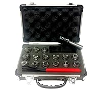 Vista 9 de HHIP 3900-0507 ER-32 R8 Juego de portabrocas de resorte, 8 piezas