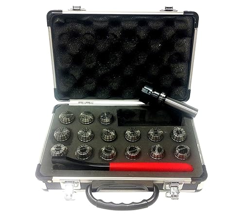 Miniatura 10 de HHIP 3901-5108 BT-40 ER-32 Juego de pinzas y mandril de 10 piezas, ER-32, longitud de calibre de 2.75 pulgadas